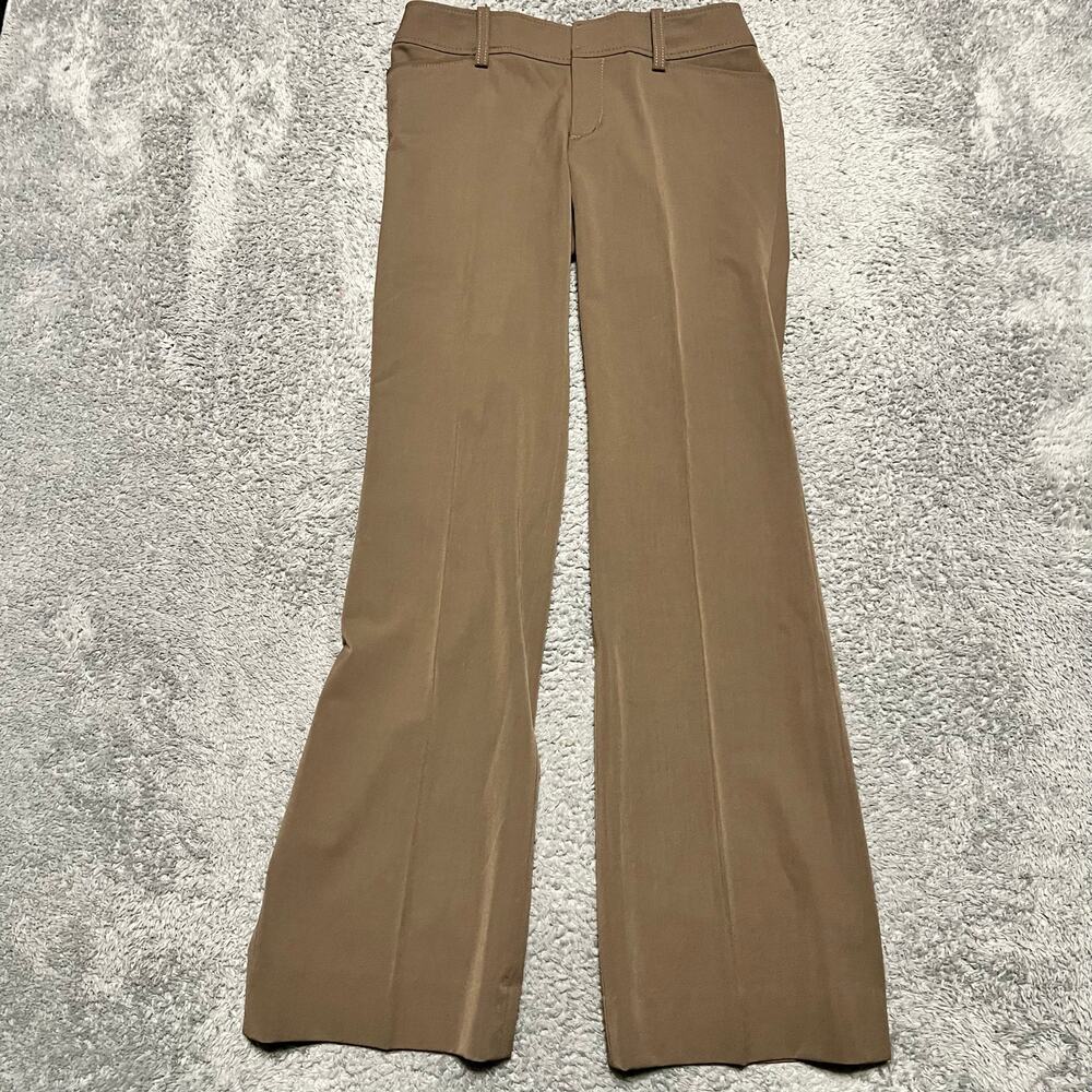 BOSCH Slacks Pants Womens 34 (28x30.5) Brown Performance Straight Leg